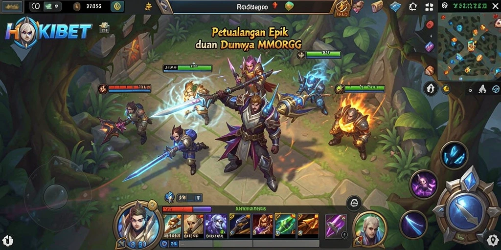 Gameplay menarik HOKIBET dengan grafis menawan dan interaksi sosial.