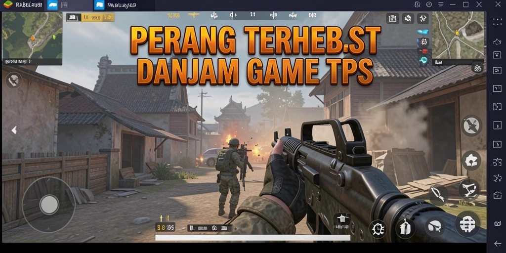 Gameplay intens RAJABUAYA89 yang menampilkan aksi pertempuran mendebarkan.