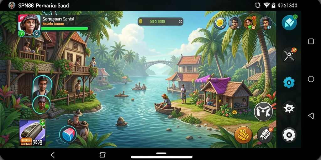 Screenshot gameplay SPN88 yang menunjukkan momen seru dan interaksi pemain.